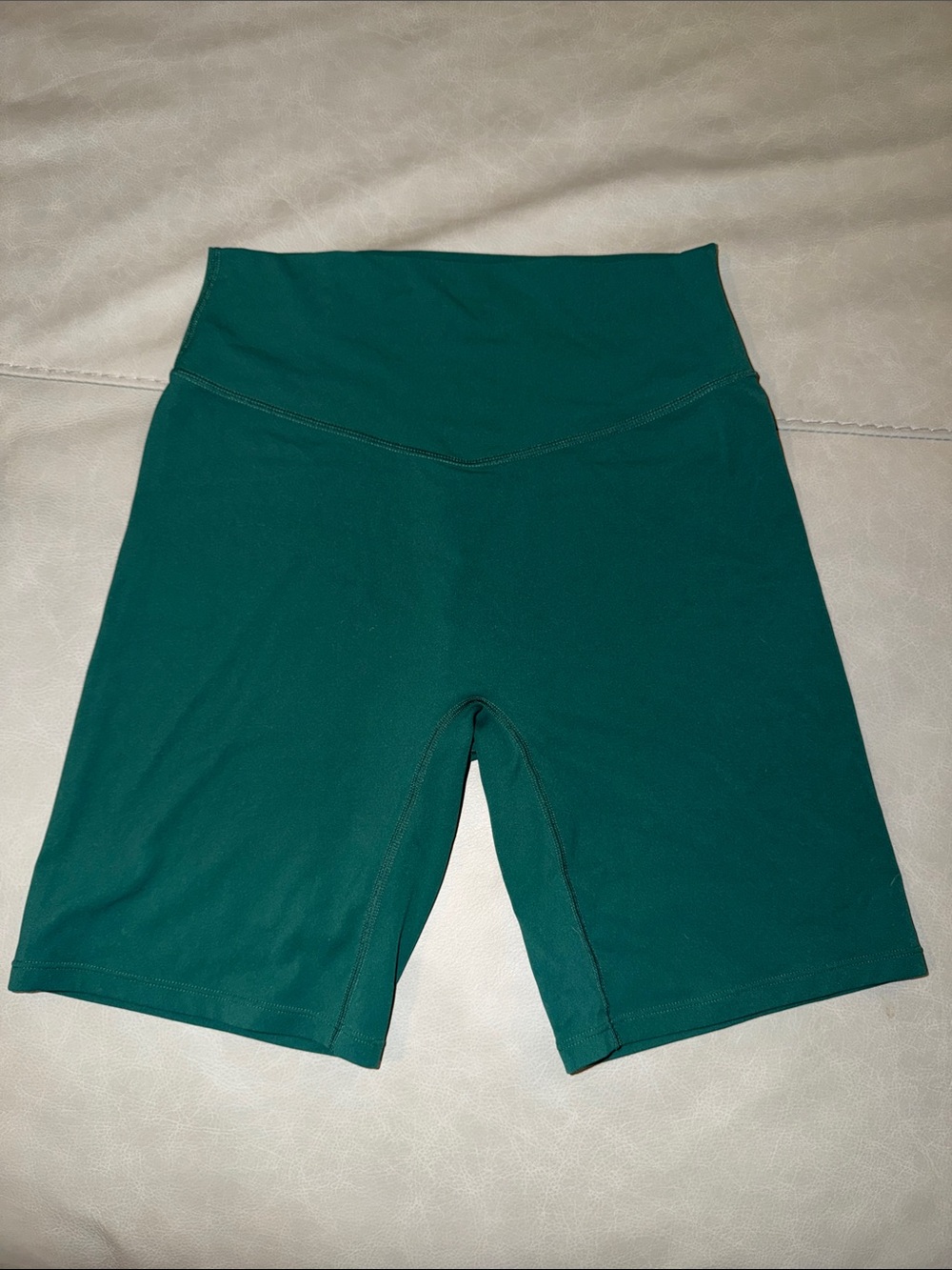 High-Waist Women’s Bike Shorts in Teal